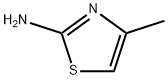 2-氨基-4-甲基噻唑 结构式