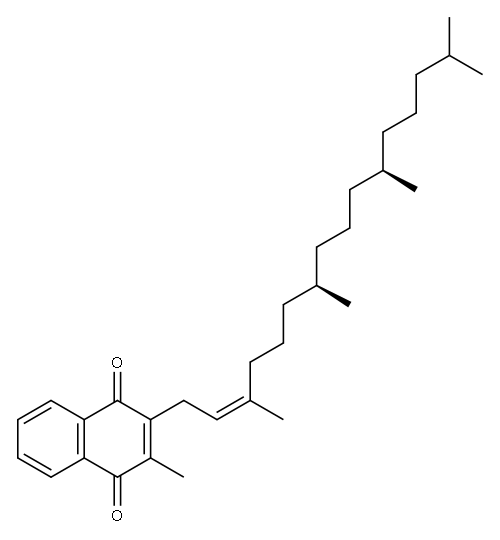维生素K1顺式异构体 结构式