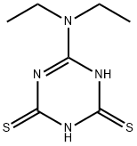 6-(二乙基氨基)-1,3,5-三嗪-2,4(1H,3H)-二硫酮 结构式