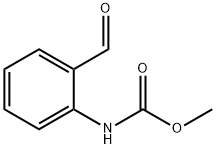 Carbamic  acid,  N-(2-formylphenyl)-,  methyl  ester 结构式