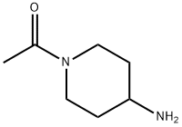 1-乙酰哌啶-4-胺 结构式