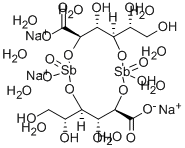 葡萄糖酸锑钠 结构式