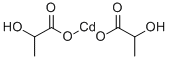 Α-羥丙酸鎘 结构式