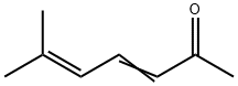 6-甲基-3,5-庚二烯-2-酮 结构式