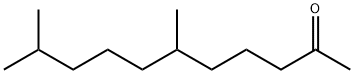六氢假紫罗酮 结构式