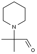 2-甲基-2-哌啶丙醛 结构式