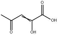 2-Pentenoic acid, 2-hydroxy-4-oxo- (9CI) 结构式