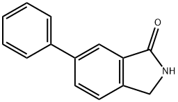 6-苯基异吲哚啉-1-酮 结构式