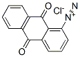 9,10-dioxoanthracene-1-diazonium chloride 结构式