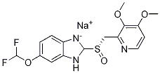 潘托拉唑钠 结构式