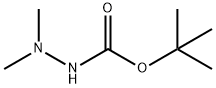 HYDRAZINECARBOXYLIC ACID, 2,2-DIMETHYL-, 1,1-DIMETHYLETHYL ESTER (9CI) 结构式