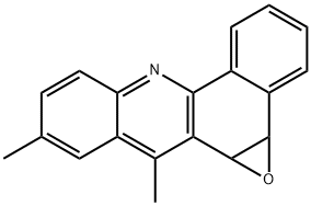 7,9-DIMETHYLBENZ[C]ACRIDINE-5,6-OXIDE 结构式