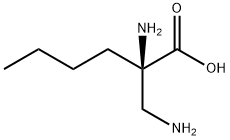 D-Norleucine, 2-(aminomethyl)- (9CI) 结构式