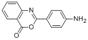 2-(4-AMINOPHENYL)-4H-3,1-BENZOXAZIN-4-ONE 结构式