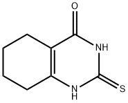 2,3,5,6,7,8-六氢-2-硫代-4(1H)-喹唑啉酮 结构式