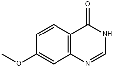 7-甲氧基-4(1H)-喹唑啉酮 结构式