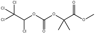 [2-(2-Methoxycarbonyl)propyl]1’,2’,2’,2’-tetrachloroethylcarbonate 结构式