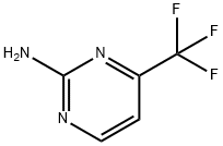 4-三氟甲基-2-氨基嘧啶 结构式