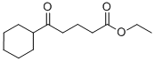 ETHYL 5-CYCLOHEXYL-5-OXOVALERATE 结构式