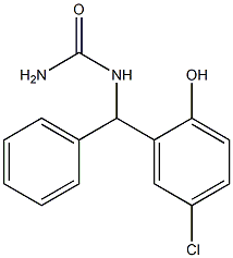 [(5-chloro-2-hydroxy-phenyl)-phenyl-methyl]urea 结构式