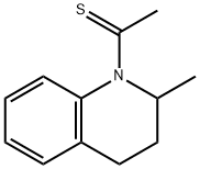 Quinaldine,  1,2,3,4-tetrahydro-1-(thioacetyl)-  (8CI) 结构式