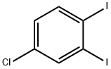 1-Chloro-3,4-diiodobenzene 结构式