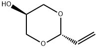 trans-2-vinyl-1,3-dioxan-5-ol 结构式