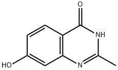 2-METHYL-QUINAZOLINE-4,7-DIOL 结构式