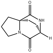 (6R,8AR)-四氢-1H-6,8A-(表氨基甲烷)中氮嗪-5,9(6H)-二酮 结构式