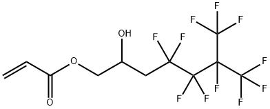 2-Propenoic acid,4,4,5,5,6,7,7,7-octafluoro-2-hydroxy-6-(trifluoromethyl)heptyl ester