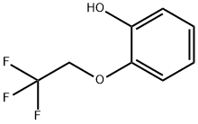 2-(2,2,2-三氟乙氧基)苯酚 结构式