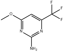 2-氨基-4-甲氧基-6-三氟甲基吡啶 结构式