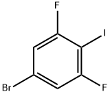 2,6-二氟-4-溴碘苯 结构式