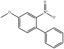 4-甲氧基-2-硝基联苯 结构式