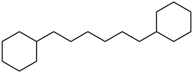 1,6-Dicyclohexylhexane 结构式