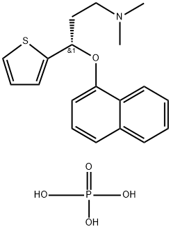 度洛西汀中间体磷酸盐 结构式