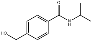 N-isopropyl-4-hydroxymethylbenzamide 结构式