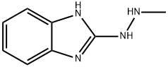 2H-Benzimidazol-2-one,1,3-dihydro-,methylhydrazone(9CI) 结构式