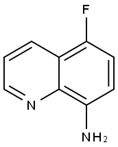 5-氟喹啉-8-胺 结构式