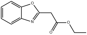 2-(苯并[D]恶唑-2-基)乙酸乙酯 结构式