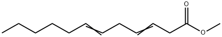 3,6-Dodecadienoic acid methyl ester 结构式