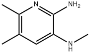 2,3-Pyridinediamine,N3,5,6-trimethyl- 结构式