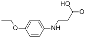 B-ALANINE, N-(P-ETHOXYPHENYL)- 结构式