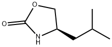 (R)-4-异丁基噁唑啉-2-酮 结构式