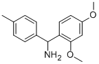 2,4-DIMETHOXY-ALPHA-(4-METHYLPHENYL)-BENZENEMETHANAMINE 结构式