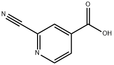 4-氰基吡啶-4-羧酸 结构式