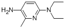 N2,N2-DIETHYL-6-METHYL-2,5-PYRIDINEDIAMINE 结构式