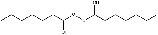 bis(1-hydroxyheptyl)peroxide 结构式