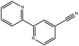 2,2'-联吡啶-4-甲腈 结构式