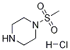 哌嗪, 1-(甲基磺酰基)-, 盐酸盐 (1:1) 结构式